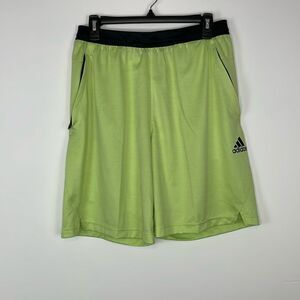 Adidas Men’s Axis Knit Light Green Shorts. Size Medium. NWT.